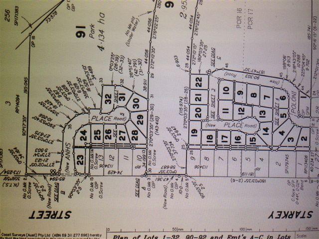 Subdivision plan
