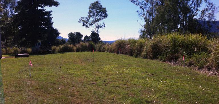 Surveying out in the field