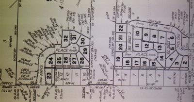 Subdivision plan