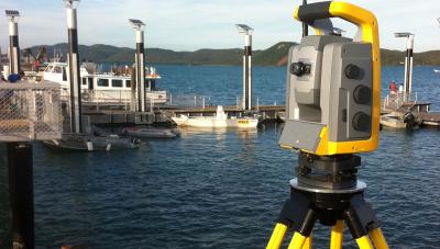 Jetty survey all the way up in Torres Straits